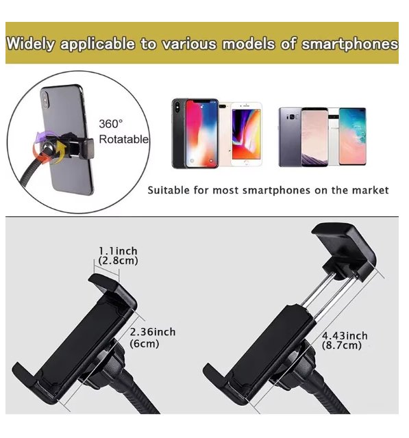 2-in-1 Universal Mobile Holder – Desk & Car Mount