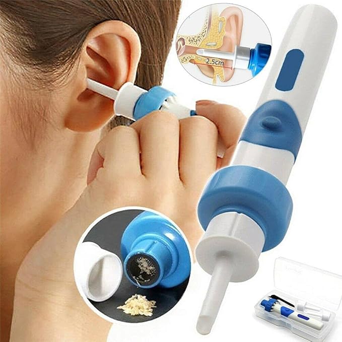 Cordless Electric Ear Cleaner – Safe, Gentle, Easy Earwax Removal