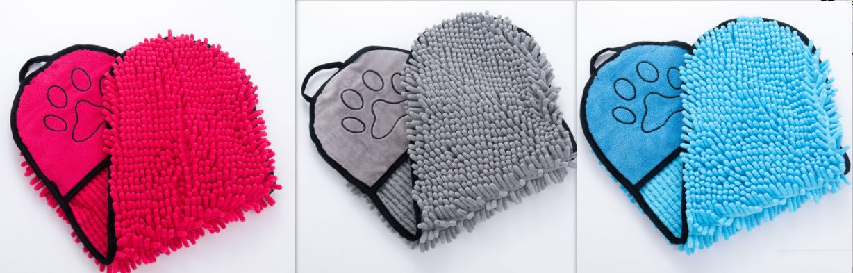 Quick-Dry Microfiber Pet Bath Towel & Robe - Image 14