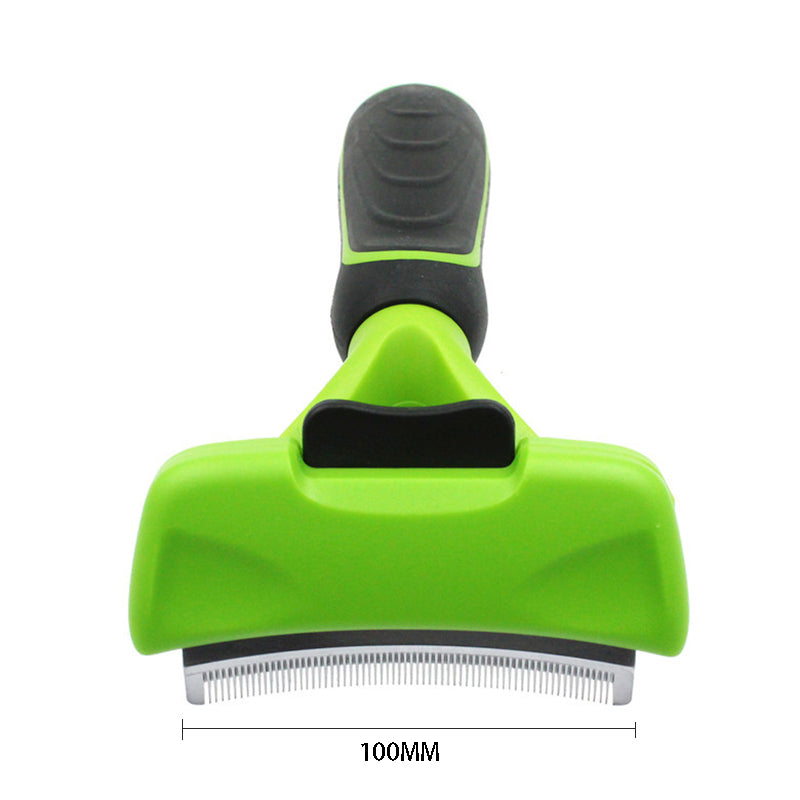 Dual-Sided Undercoat Deshedding Rake for Dogs & Cats — photo 4