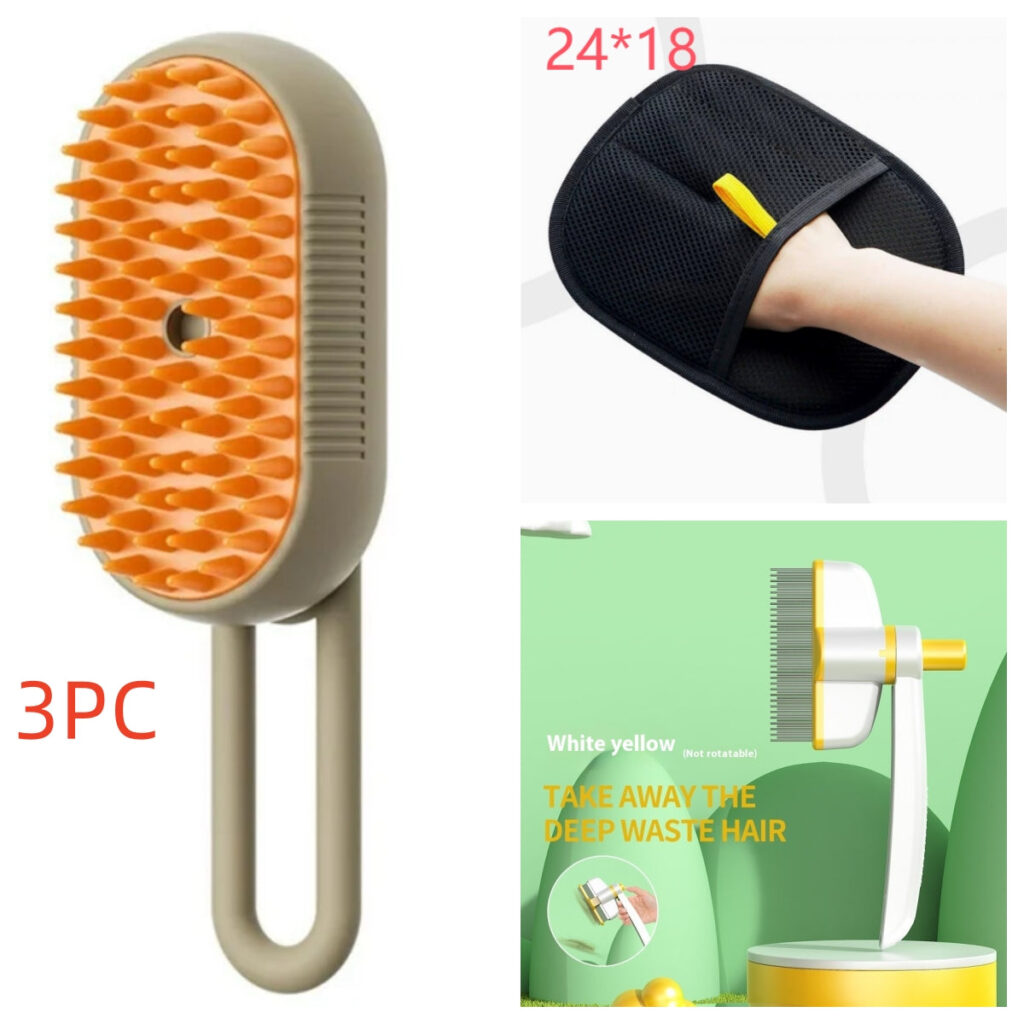 3-in-1 USB Pet Mist Grooming Brush — photo 19