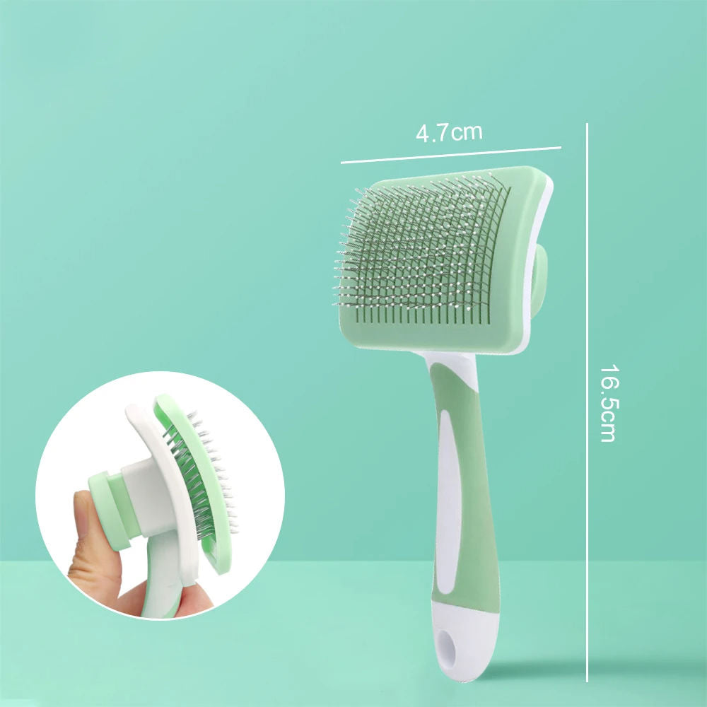 Self-Cleaning Slicker Brush for Dogs & Cats — photo 5