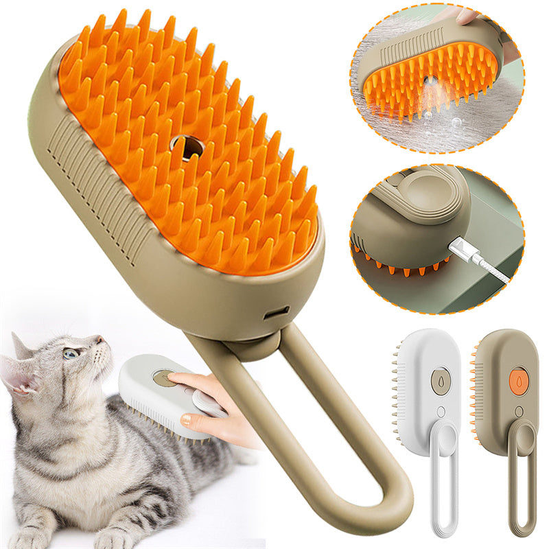 3-in-1 USB Pet Mist Grooming Brush — photo 5