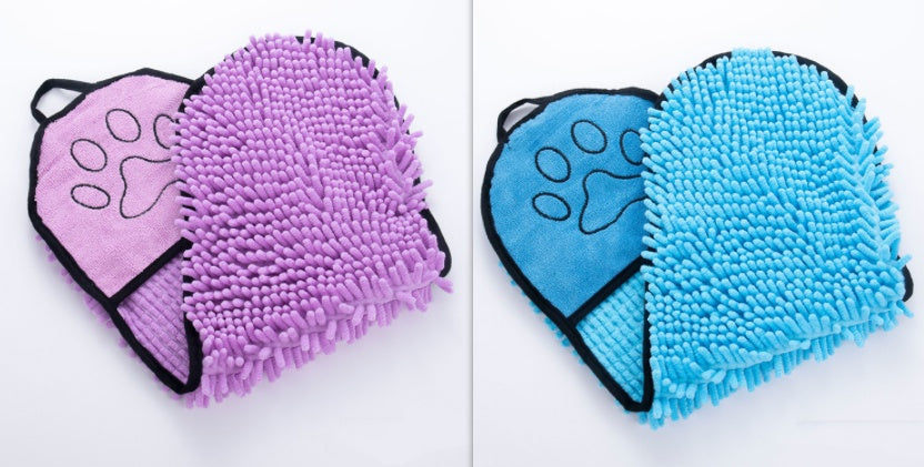 Quick-Dry Microfiber Pet Bath Towel & Robe — photo 13