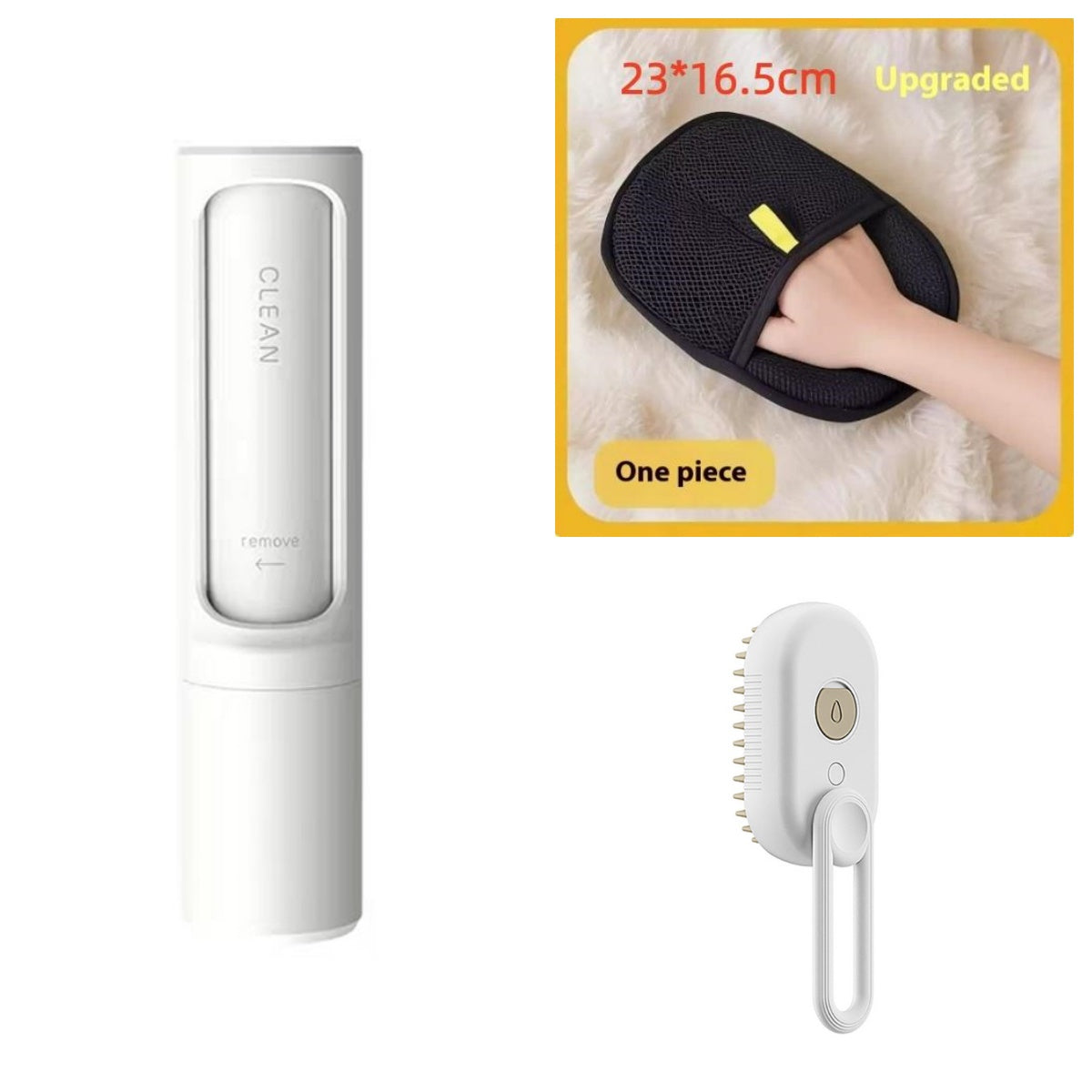 3-in-1 USB Pet Mist Grooming Brush - Image 23