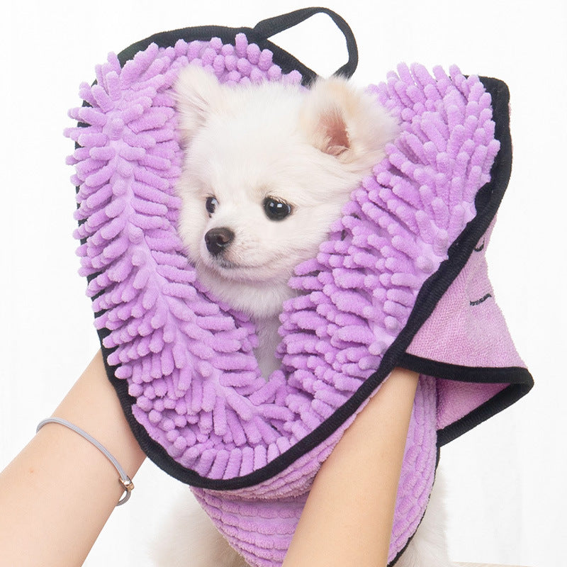 Quick-Dry Microfiber Pet Bath Towel & Robe — photo 8