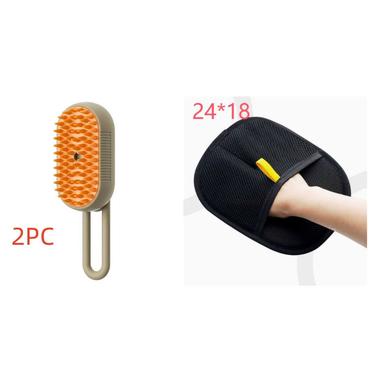 3-in-1 USB Pet Mist Grooming Brush - Image 18