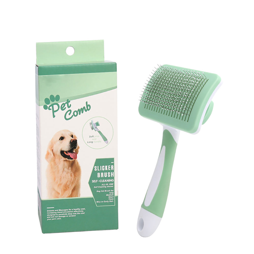 Self-Cleaning Slicker Brush for Dogs & Cats — photo 11
