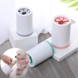 Quick-Clean Silicone Dog Paw Washer Cup