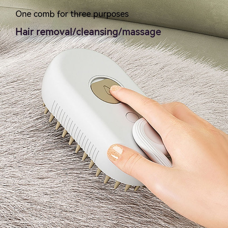3-in-1 USB Pet Mist Grooming Brush — photo 2