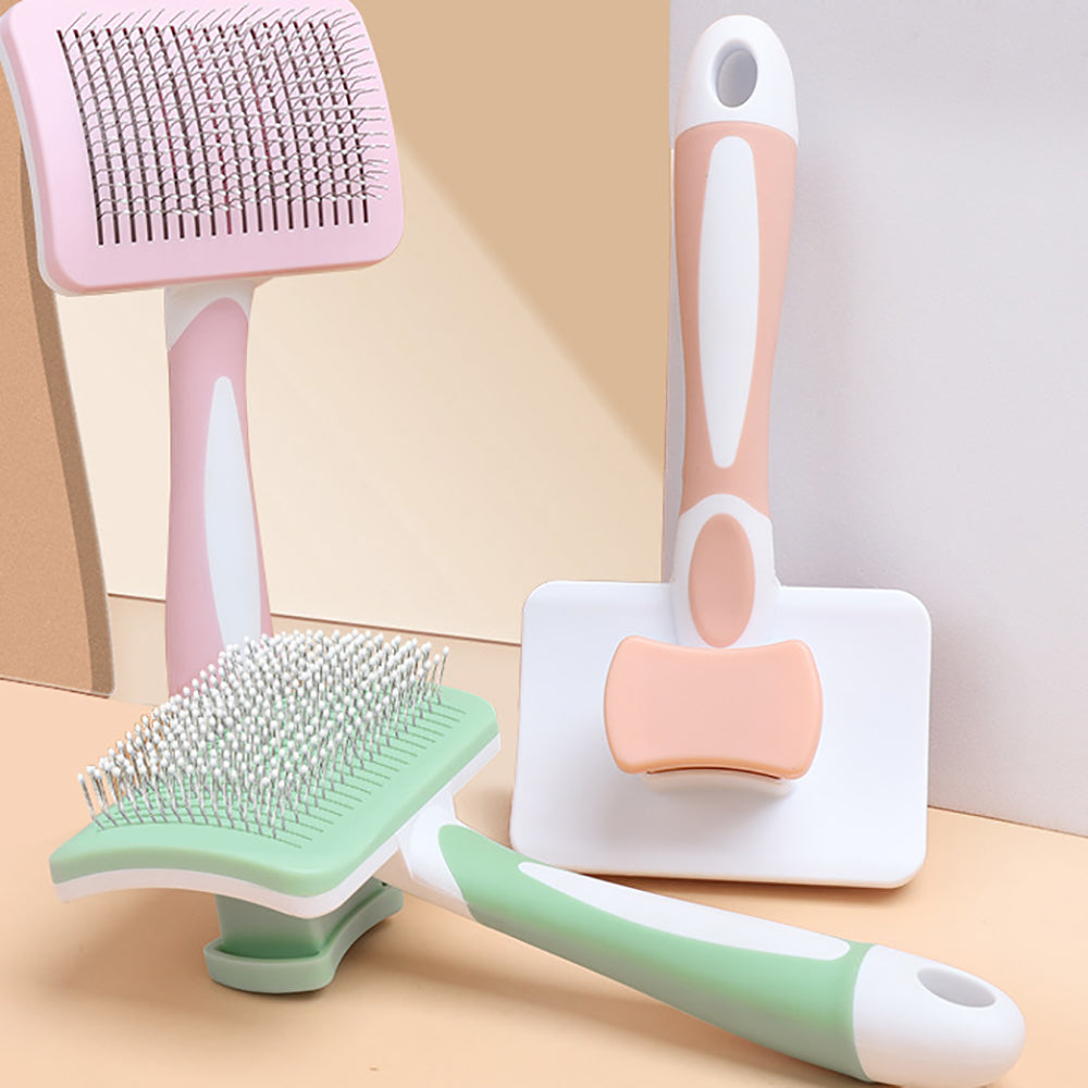 Self-Cleaning Slicker Brush for Dogs & Cats — photo 4